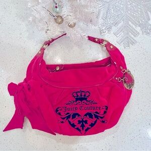 Y2K Juicy Couture Pink Hobo bag